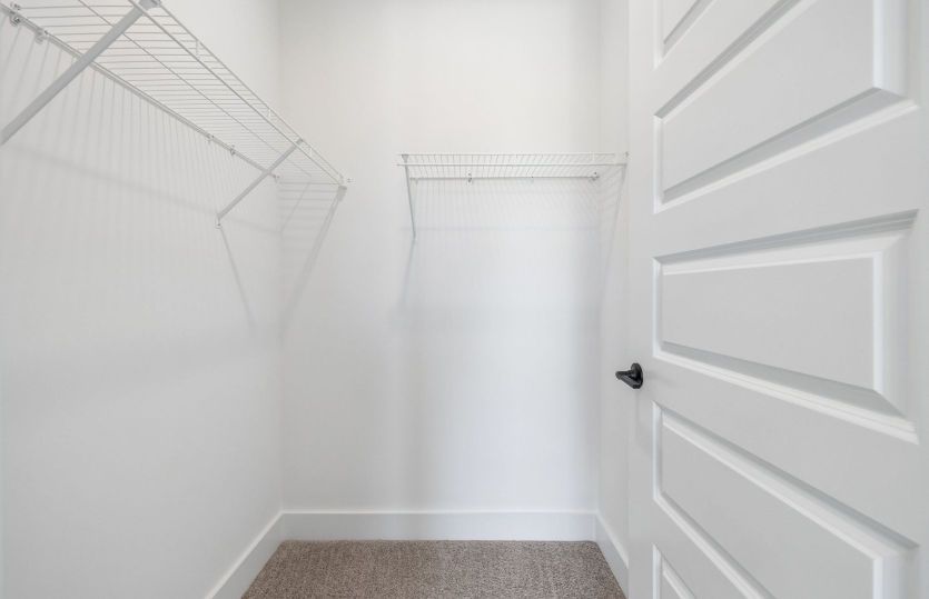 Secondary Bedroom Walk-in Closet