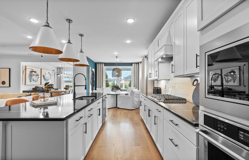 Kitchen Overlooking Cafe