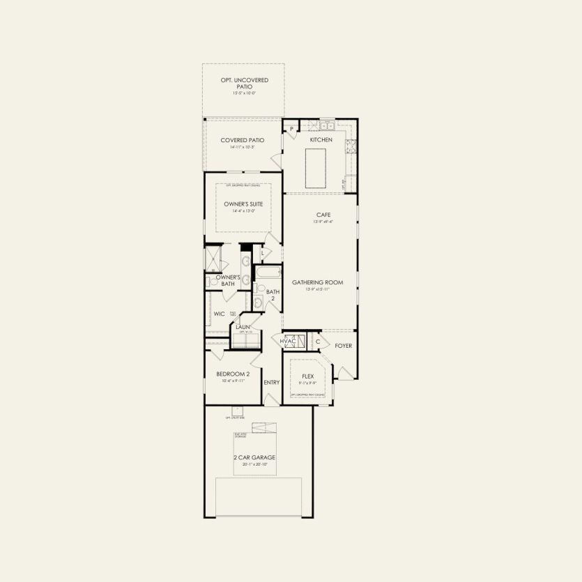 First Floor 2 br / 2 ba