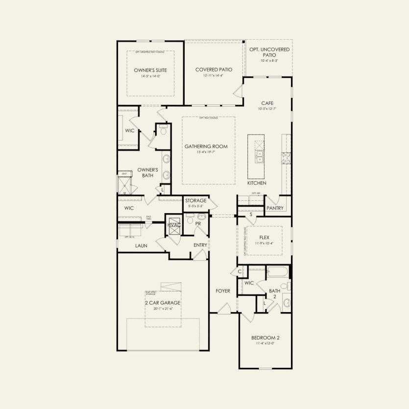 First Floor 2 br / 2.5 ba