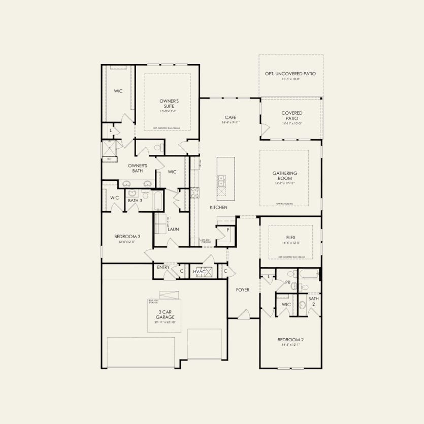 First Floor 3 br / 3.5 ba