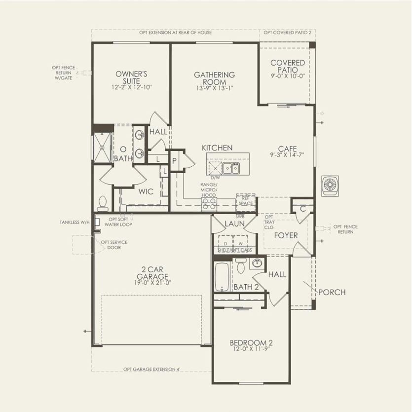 First Floor 2 br / 2 ba