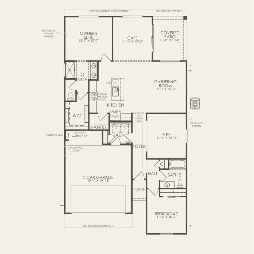 First Floor 2 br / 2 ba