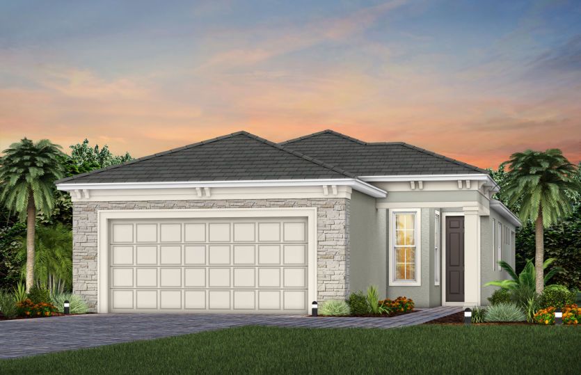 Exterior FM3 with optional stone