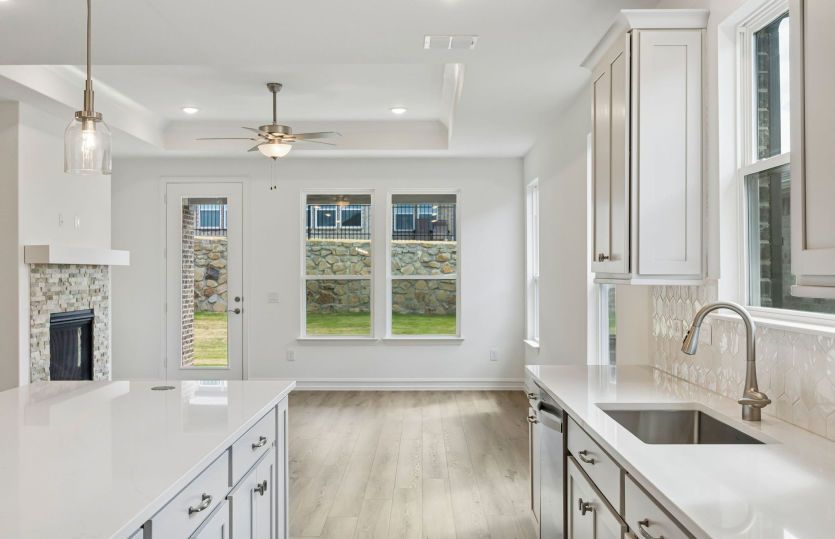 Abundant cabinet space available