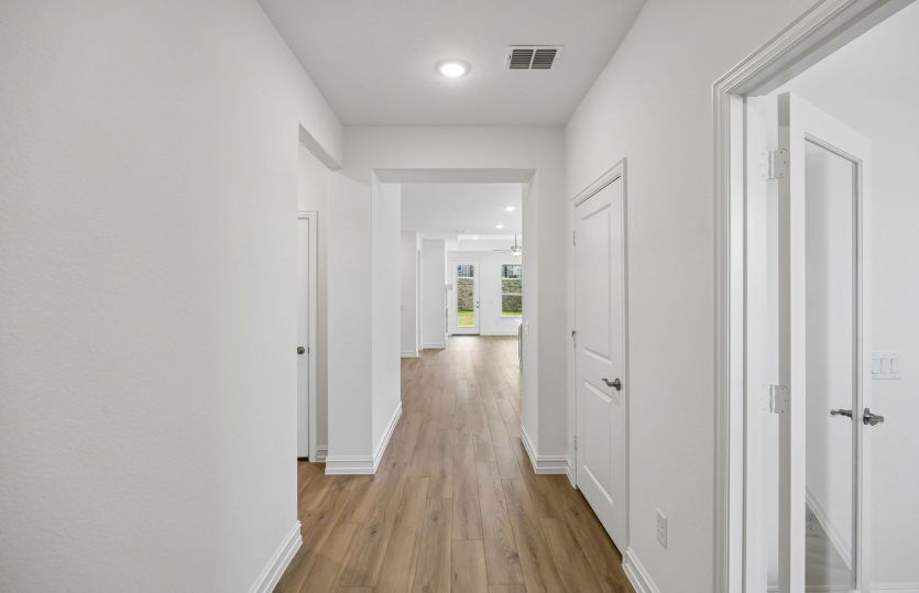 Entrance into home