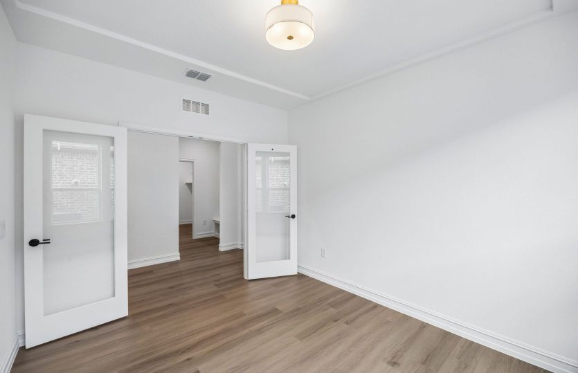 Study with french doors