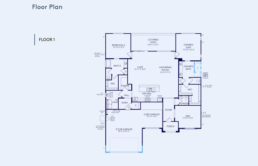 Stardom Floor Plan, Quick Move-In Home, Floor 1