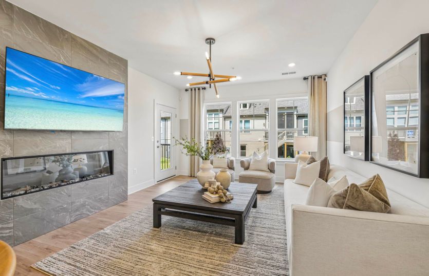 Great Room with an Abundance of Natural Light