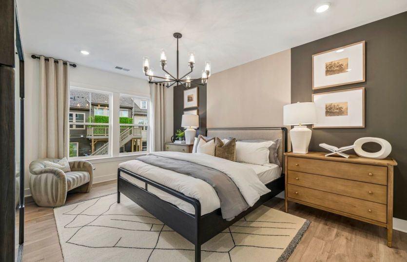 Elegant Owner's Suite with a King Size Bed