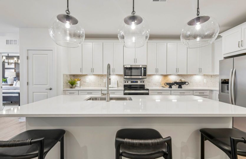 Kitchen Island Seats 3 Comfortably