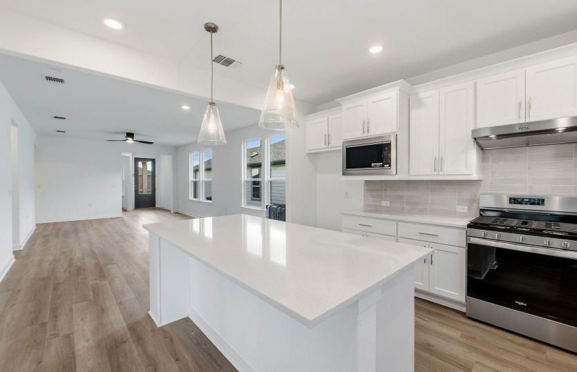 Representational Photo- Open Kitchen