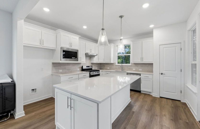 Representational Photo- Open Kitchen