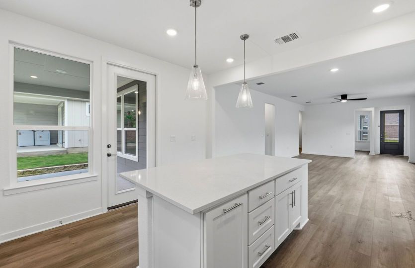 Representational Photo- Open Kitchen