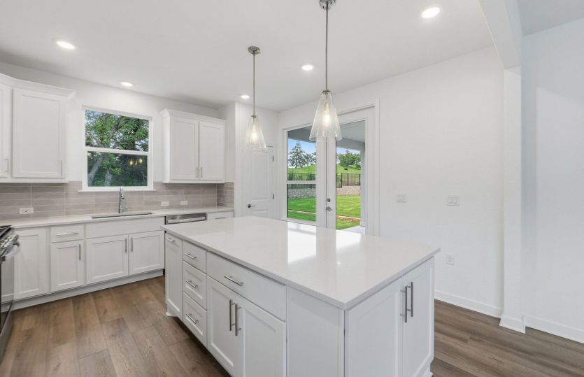 Representational Photo- Open Kitchen