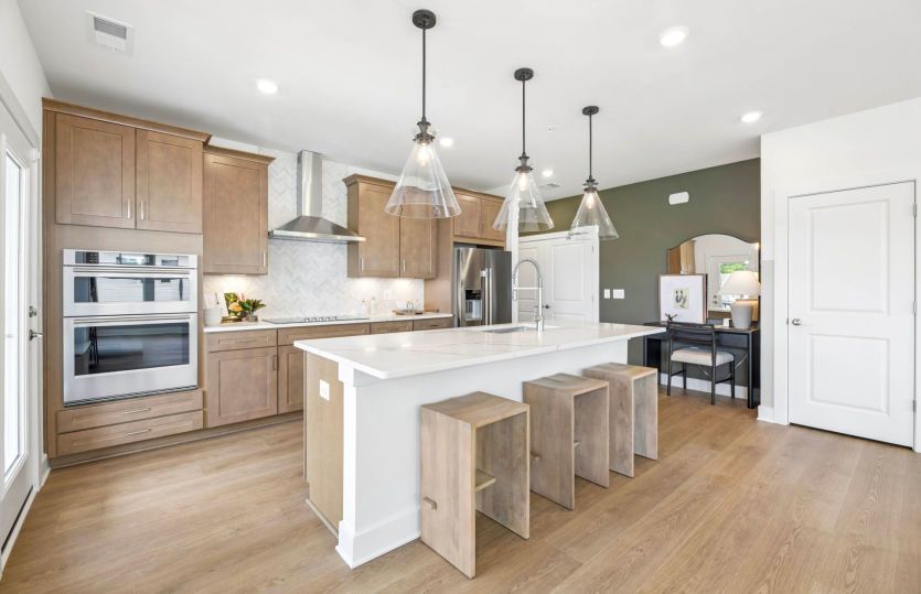 Gourmet Kitchen off the Entryway
