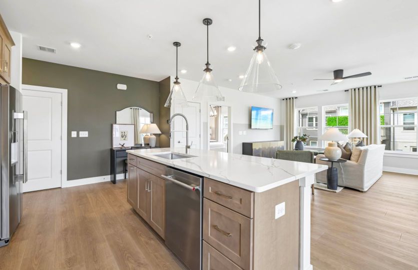 Open Concept Floor Plan Makes Entertaining Easy