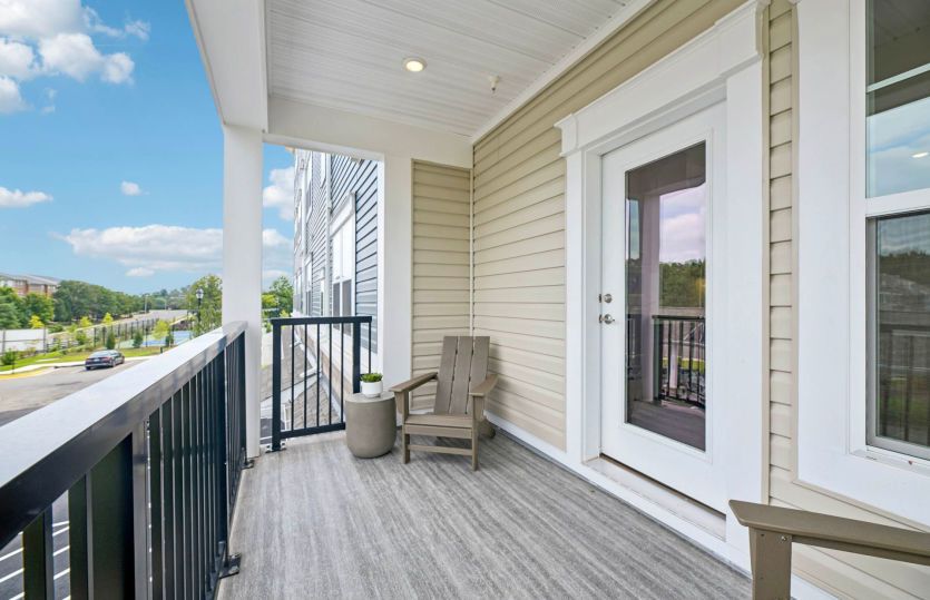Spacious Balcony off the Gathering Room