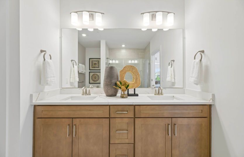 Owner's Suite Features Dual Basin Vanity