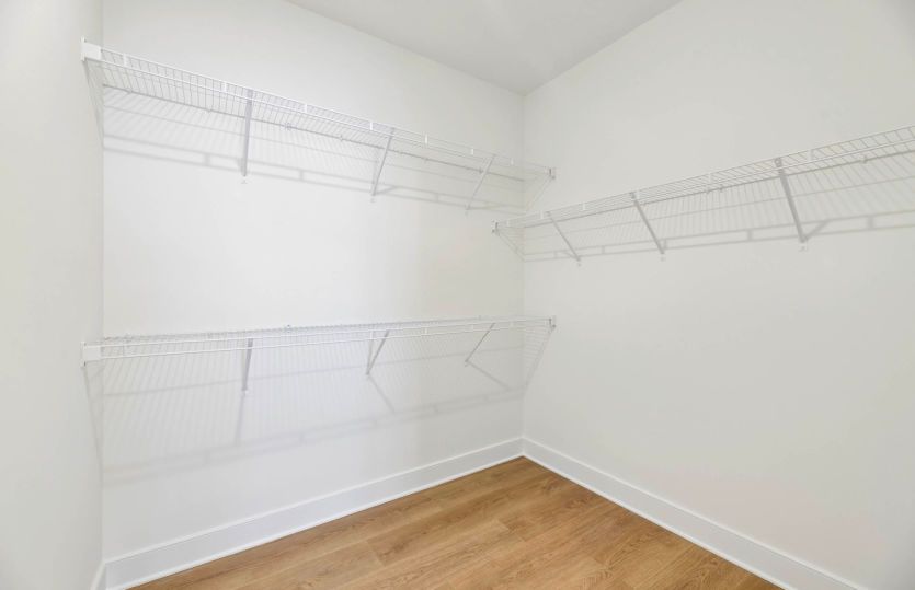 Expansive Walk-In Closet in the Owner's Suite