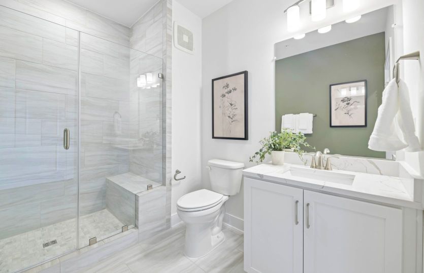Modern Hall Bathroom to Impress Guests