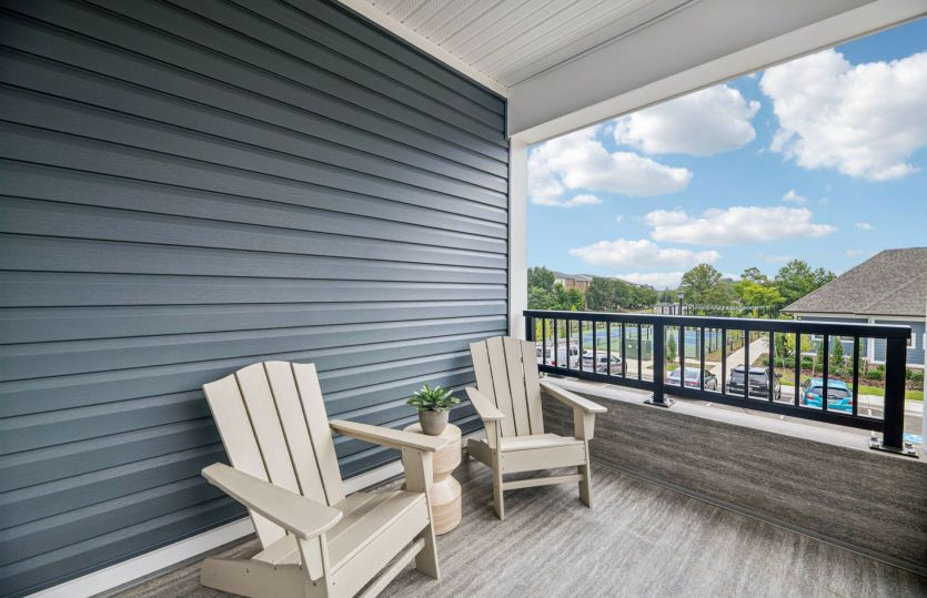 Balcony off the Café and Gathering Room