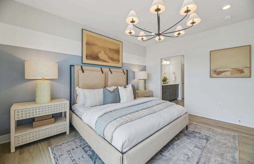 Owner's Suite with an Walk-in Closet and Private Bathroom