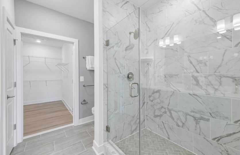 Access to the Expansive Walk-In Closet in the Owner's Suite