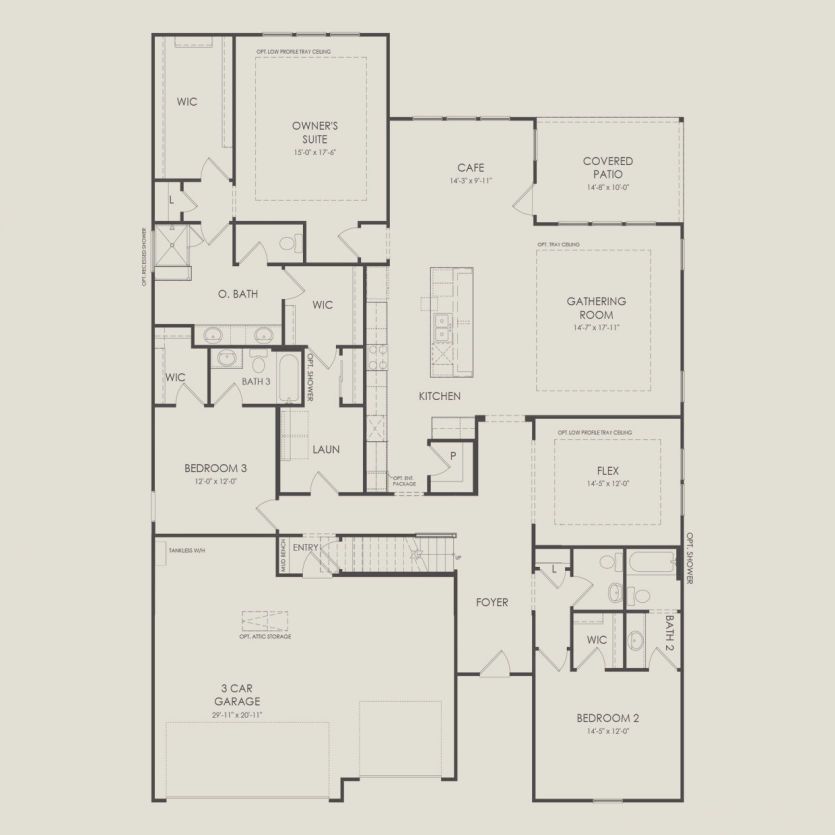 First Floor 4 br / 4.5 ba
