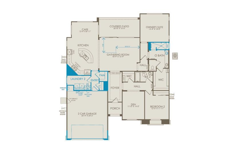Pursuit Floor Plan