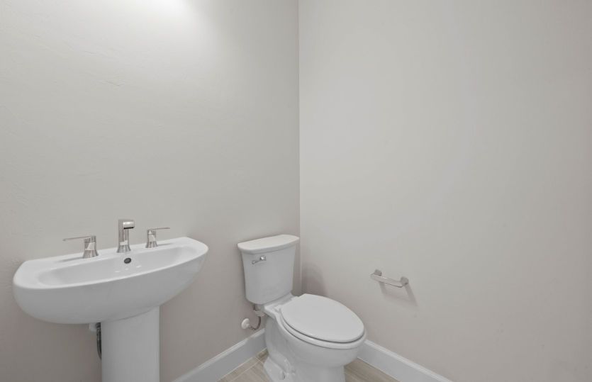 Powder bathroom