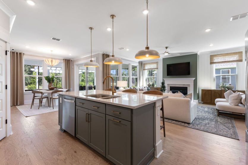 Modern kitchen design with stylish finishes.