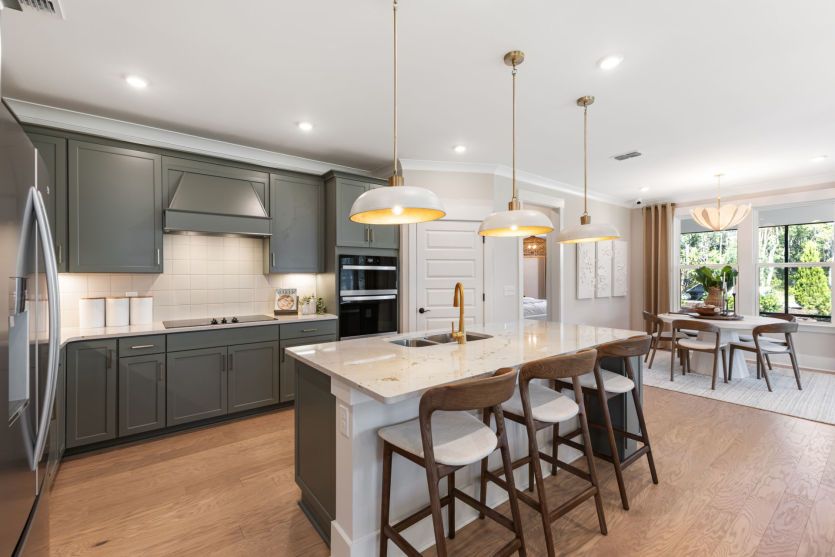 Modern kitchen design with stylish finishes.