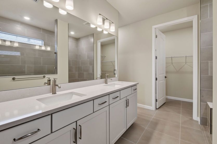 Owner's Bath with Dual Vanities