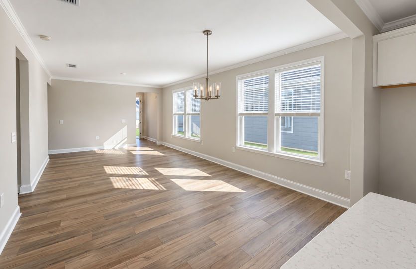 Spacious Open Floor Plan.