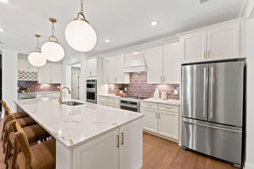 Modern kitchen design with stylish finishes.