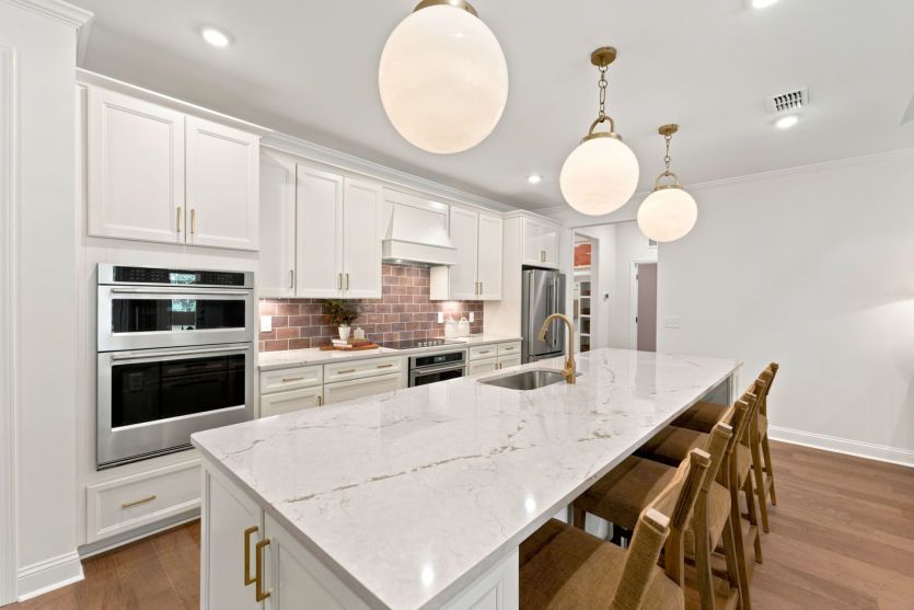 Modern kitchen design with stylish finishes.