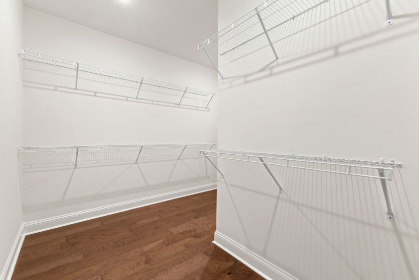Owner's Suite walk-in closet.