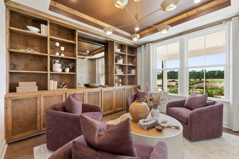 Dedicated home office for productivity and focus.