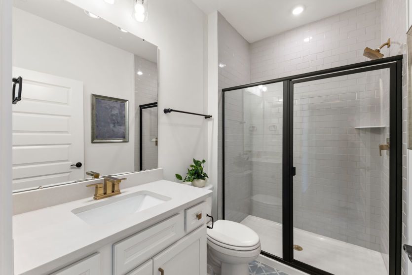 Elegant Secondary Bathroom.