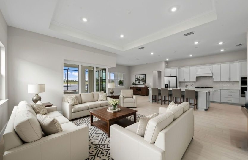 Virtually staged for illustrative purposes only. Furniture not included