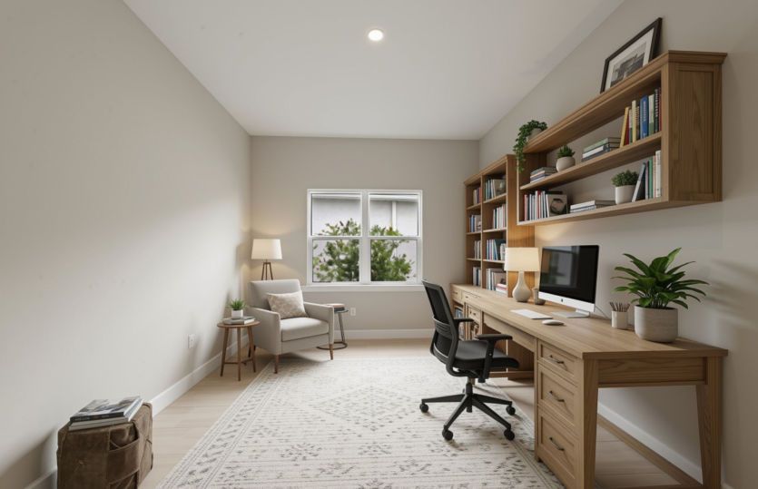 Virtually staged for illustrative purposes only. Furniture not included