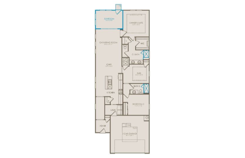 Lot 024 - Hallmark - Floor Plan