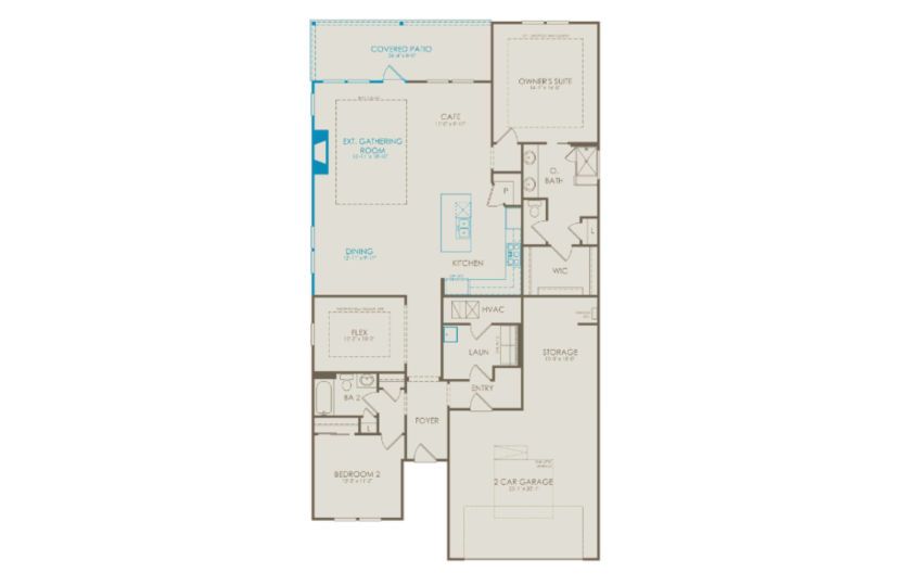 Lot 155 - Mystique - Floor Plan