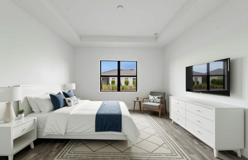 Virtually staged for illustrative purposes only. Furniture not included