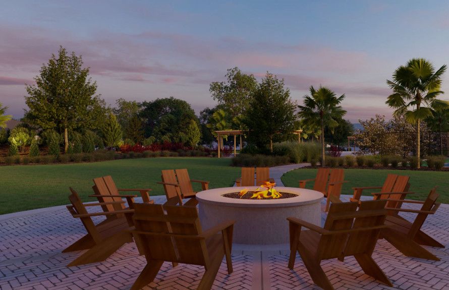 Firepit Seating Area