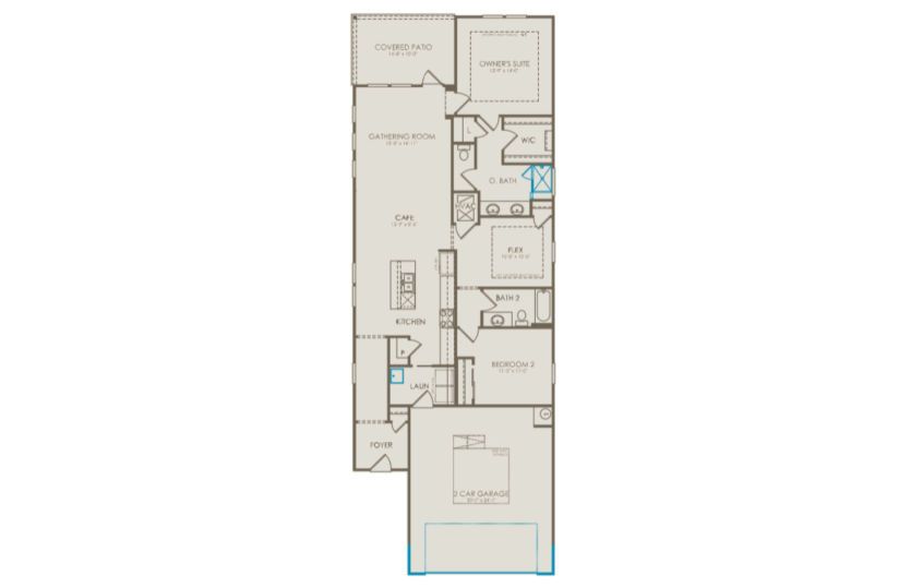Lot 023 - Hallmark - Floor Plan