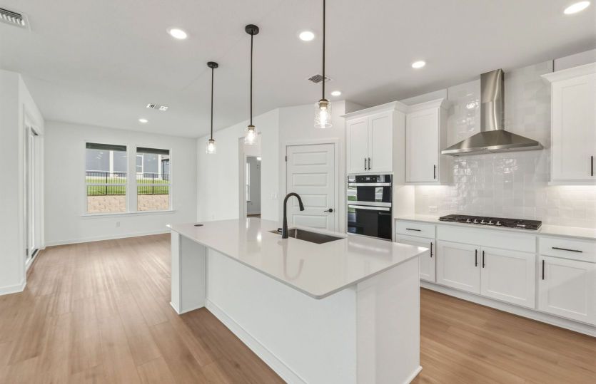 Spacious kitchen