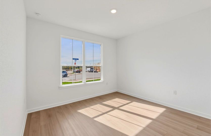 Spacious secondary bedroom