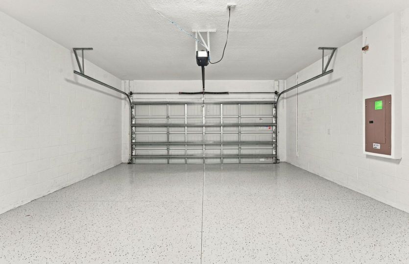 2 Car Garage w/Epoxy Flooring
